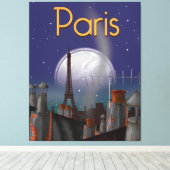 Parijs Canvas Afdruk (Insitu (Houten vloer))