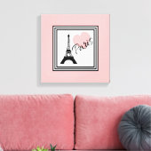 Parijs Canvas Afdruk (Insitu (Woonkamer))