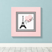 Parijs Canvas Afdruk (Insitu (Houten vloer))
