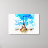 Parijs Canvas Afdruk (Voorkant)