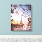 Parijs Canvas Afdruk (Insitu (Houten vloer))