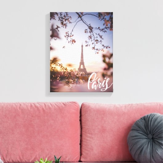 Parijs Canvas Afdruk (Insitu (Woonkamer))