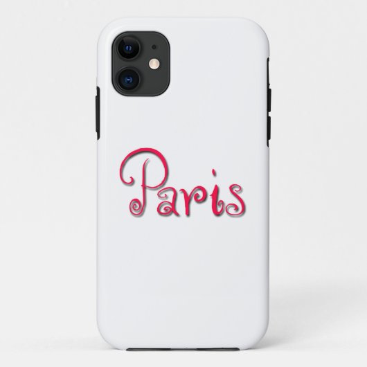 Parijs Case-Mate iPhone Case (Achterkant)