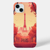 Parijs Case-Mate iPhone Case (Achterkant)