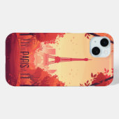 Parijs Case-Mate iPhone Case (Achterkant (horizontaal))