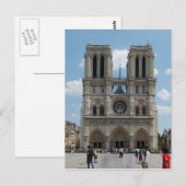 Parijs - Cath � drale Notre-Dame - Briefkaart (Voorkant / Achterkant)