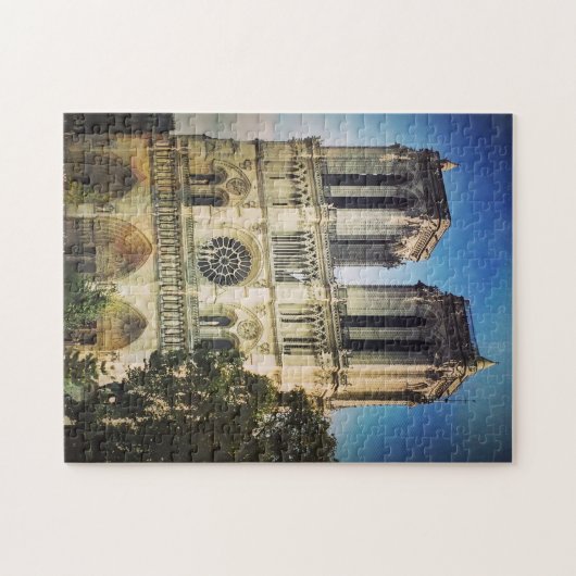 Parijs, Cathedraal Notre Dame Legpuzzel (Horizontaal)