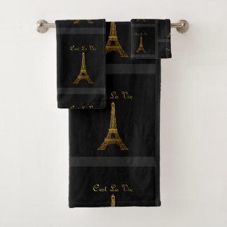 Parijs: C'est La Vie Bad Handdoek