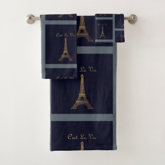 Parijs: C'est La Vie Bad Handdoek