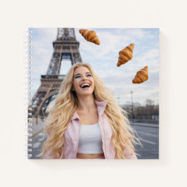 PARIJS - CROISSANTEN NOTITIEBOEK
