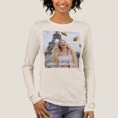 PARIJS - CROISSANTS Tri-Blend SHIRT (Voorkant)