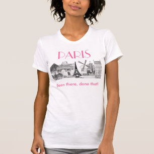 PARIJS, Daar ben ik geweest T-shirt met tank-top