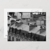 Parijs-daken Briefkaart (Voorkant / Achterkant)