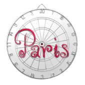 Parijs Dartbord (Voorkant)
