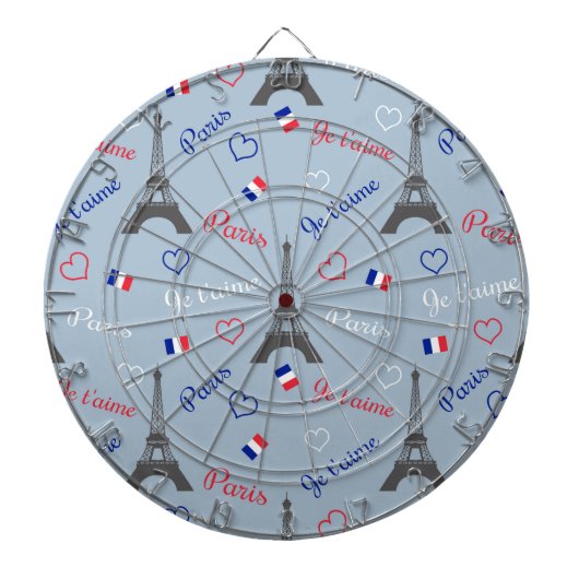 Parijs Dartbord (Voorkant)