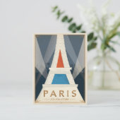 Parijs - de stad Light Briefkaart (Staand voorkant)