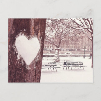 Parijs, de stad van de liefde (Notre Dame tuinen) Briefkaart