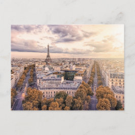 Parijs, de stad van het licht briefkaart