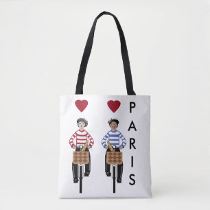 Parijs de stad van liefde tote bag