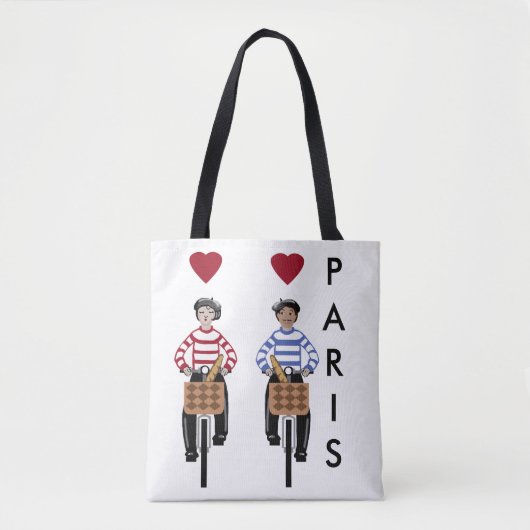 Parijs de stad van liefde tote bag (Voorkant)