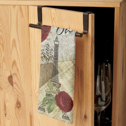 Parijs Design Theedoek (Derde Gevouwen)