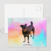 Parijs Disco Ansichtkaart Briefkaart (Voorkant / Achterkant)