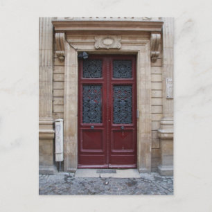 Parijs Door Briefkaart