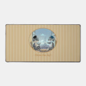 Parijs door Day Desk Mat - Joy (Voorkant)