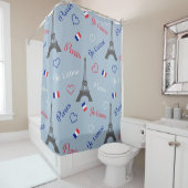 Parijs Douchegordijn (In situ)