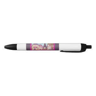 Parijs Eiffel Geïnspireerd Pointillist Art Pen