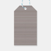 Parijs Eiffel in Love French Cafe Baby shower Cadeaulabel (Achterkant)