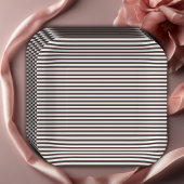 Parijs Eiffel in Love French Cafe Baby shower Papieren Bordje