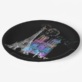 Parijs Eiffel Notre Dame Rainbow Frans Papier Bord (Gekanteld)