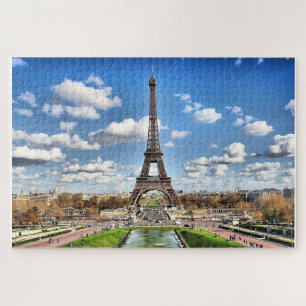 Parijs - Eiffel Tower puzzel Legpuzzel