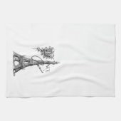 Parijs Eiffel Tower theedoeken (Horizontaal)