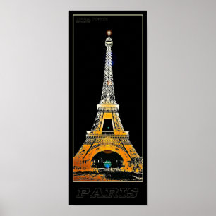 Parijs Eiffeltoren - 04 - Reisposter Poster