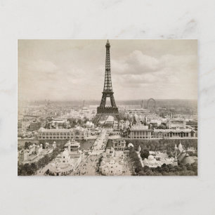 Parijs: Eiffeltoren, 1900 Briefkaart