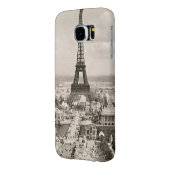 Parijs: Eiffeltoren, 1900 Case-Mate Samsung Galaxy Hoesje (Achterkant Links)