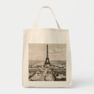 Parijs: Eiffeltoren, 1900 Tote Bag