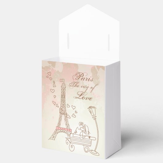 Parijs - Eiffeltoren Bedankdoosjes (Geopend)