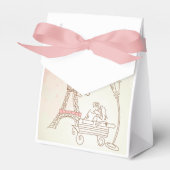 Parijs - Eiffeltoren Bedankdoosjes (Voorkant Zijde)
