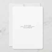 Parijs Eiffeltoren Bestemming Huwelijk Save The Date (Achterkant)