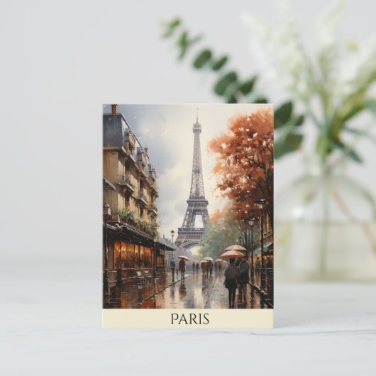 Parijs | Eiffeltoren Briefkaart (Staand voorkant)