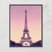 Parijs - Eiffeltoren Briefkaart (Voorkant)