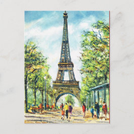 Parijs, Eiffeltoren Briefkaart