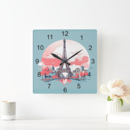 Parijs Eiffeltoren Design Klok
