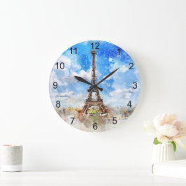 Parijs Eiffeltoren Design Klok