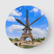 Parijs, Eiffeltoren en de Seine, Frankrijk.