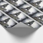 Parijs Eiffeltoren inpakpapier (Hoek)