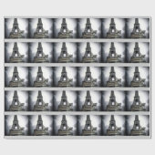 Parijs Eiffeltoren inpakpapier (Vlak)